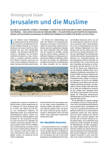 Jerusalem und die Muslime