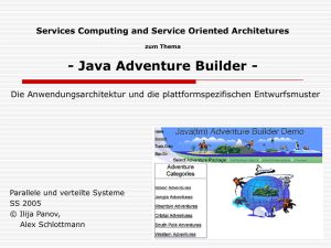 Java Adventure Builder - Parallele und verteilte Systeme