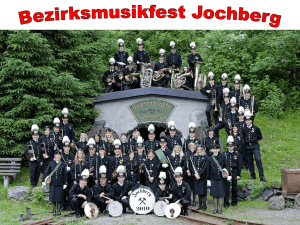 Programm-Ablauf Bezirksmusikfest Jochberg 2010