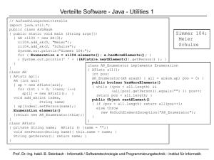 4. Vorlesung - Institut für Informatik