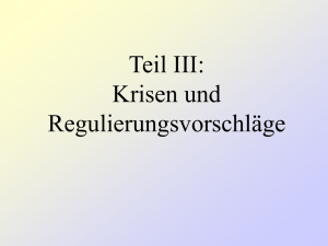 gulierungsvorschläge Inhaltsübersicht Teil III