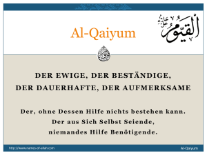 al-Qaiyum - names-of
