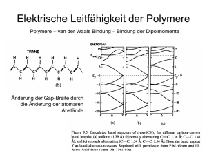 Elektrische Leitfähigkeit der Polymere