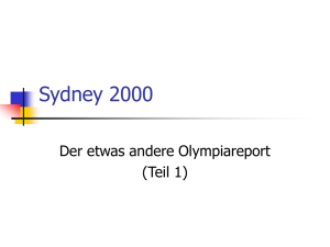Sydney 2000 - Gumicsizma