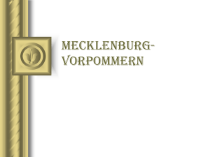 Mecklenburg-Vorpommern Mecklenburg