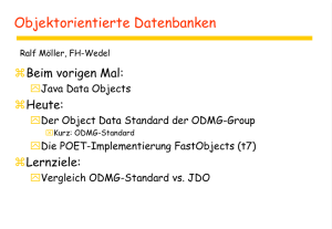 ODMG-Standard, FastObjects