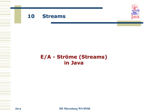 Java 10 Streams