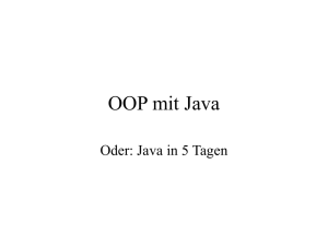 OOP mit Java