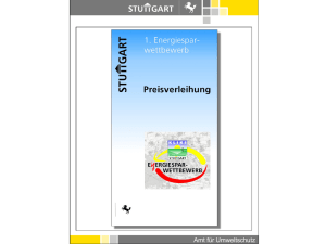 Kein Folientitel - Stadtklima Stuttgart