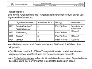 Virtual Local Area Network = VLAN