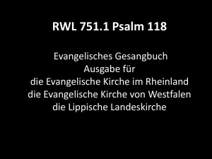 RWL 751.1 Psalm 118