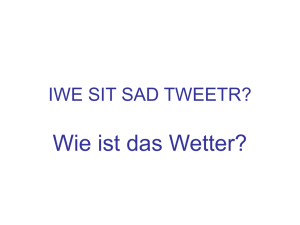 iwe sit sad tweetr? - Languages Resources