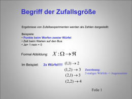 Musterlösung - Fachrichtung Mathematik