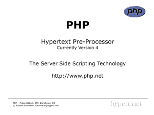 PHP - Title