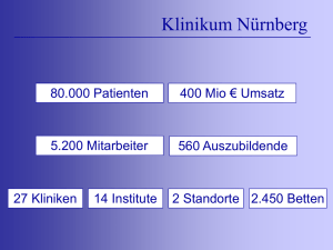 Klinikum Nürnberg - Evangelische Akademie Tutzing