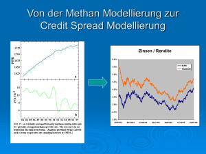 Von der Methanmodellierung zur Credit Spread