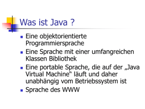 Java_allgemein