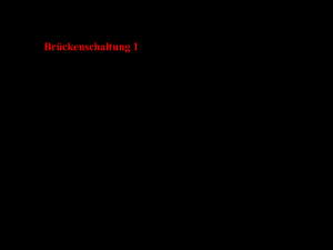 Brueckenschaltung