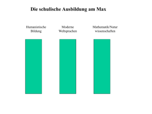 Kein Folientitel - Maximiliansgymnasium