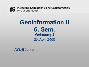 Kein Folientitel - Institut für Geodäsie und Geoinformation der