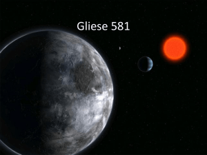 Gliese 581 Sternbild