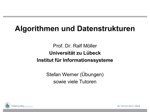 pptx - IFIS Uni Lübeck - Universität zu Lübeck