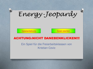 Energy-Jeopardy