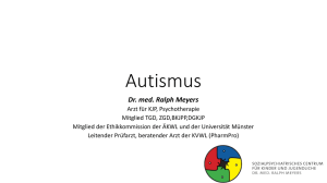 Frühkindlicher Autismus