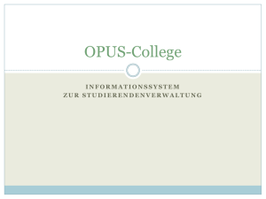 What is OPUS