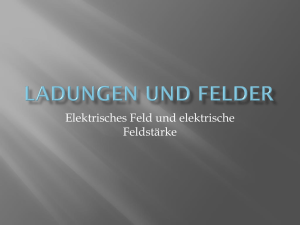 Das elektrische Feld