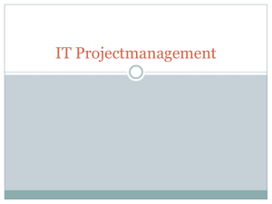 IT Projectmanagement