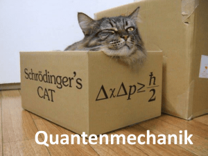 Quantenmechanik