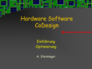 Hardware / Software Codesign