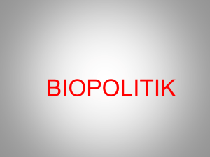 3 Biopolitik - Autoritäre Regime