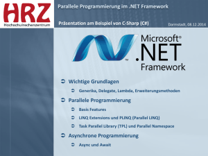 Parallele Programmierung im .NET Framework