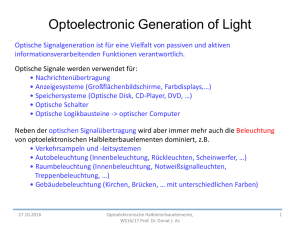 LED = pn Übergang in direktem Halbleiter