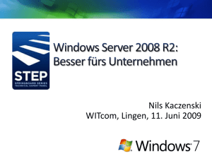 Windows Server 2008 R2: Besser fürs Unternehmen - faq-o