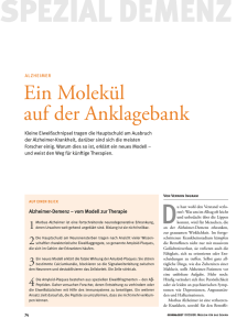 Ein Molekül auf der Anklagebank