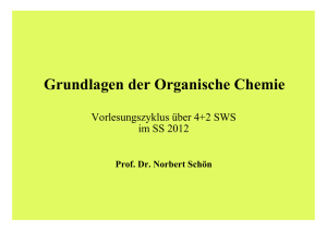 Grundlagen der Organischen Chemie