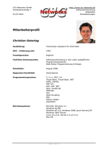 Profil (Christian Ostertag) - CJC