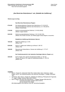 Lektürevorschlag - Fakultät WiSo Uni Hamburg