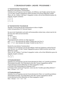 KLAUSUR 2 COMPUTERTECHNIK MTAE 18 21.04.94 Zeit: 90 Min.