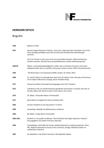 Hermann Nitsch_ Biografie