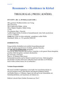 Tiroler Kas(press) - Ressmanns Residence