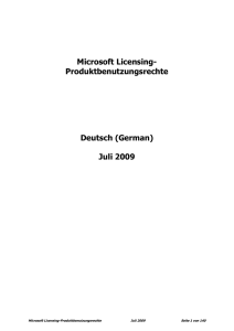 Microsoft-Server - Microsoft Volume Licensing