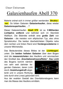 Galaxienhaufen Abell 370