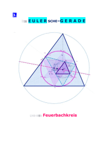 03 Eulergerade und Feuerbachkreis