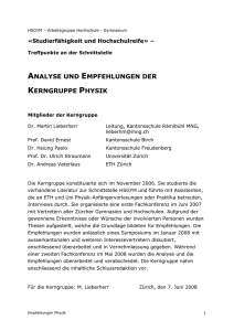 Empfehlungen_7Jun08 - Physikalisches Institut der