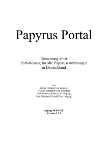 Papyrus Portal - Index of