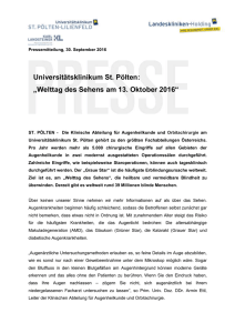 Word-File  - Universitätsklinikum St. Pölten